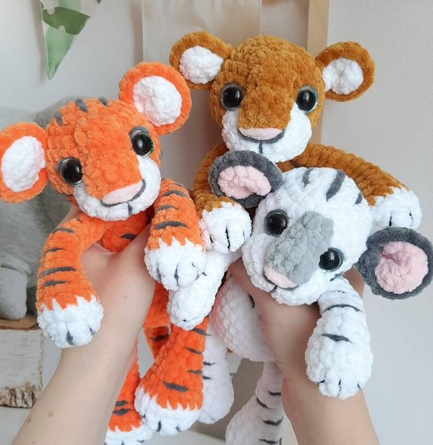 Tiger Lion Crochet Pattern